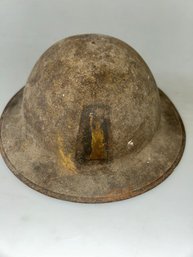 Original U.S. WWI M1917 77th Infantry Division Doughboy Helmet Shell - Statue Of Liberty Division