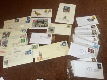 Stamp Collection. First Day Covers On Specially Designed Envelopes