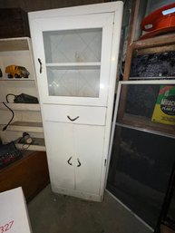White Metal Cabinet