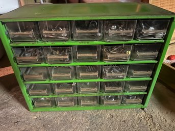 Storage Cubby Of Screws