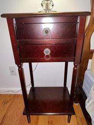Cherry Wood End Table