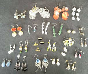 Lot Of Estate Jewelry Earrings