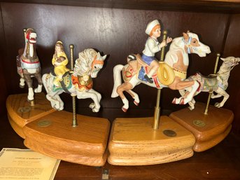 American Carousel Collection By Artist Tobin Fraley.