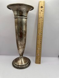 Sterling Silver Candle Holder. Weighted