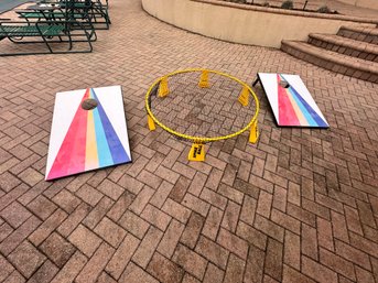 Outdoor Fun - Cornhole And Spikeball