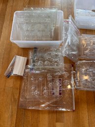 Large Lot Of Lollypop / Candy Molds And Sticks - All Occasions