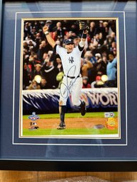 Alex Rodriguez Celebrating 2009 World Series With COA