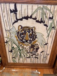 Cross Stitch Tigers