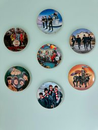 Beatles Collector Plates Lot Of 7