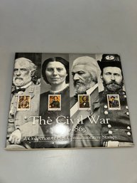 The Civil War A Collection Of U.S. Commemorative Stamps 1861-1865