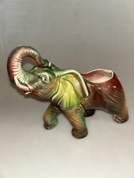 Vtg Elephant Planter