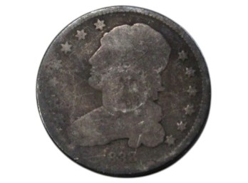 1833 Capped Bust Quarter Dollar