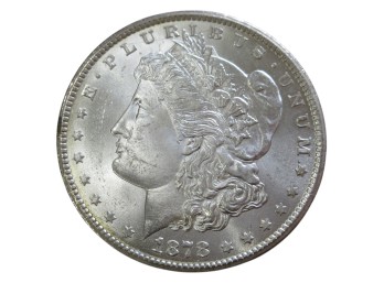 Stunning High Grade $1 1878 CC Carson City  Morgan Silver Dollar