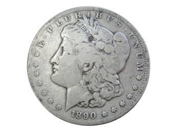1890-CC Carson City Morgan Silver Dollar