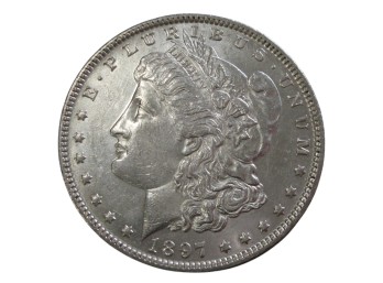 1897 Morgan Silver Dollar
