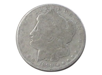 1899 O Morgan Silver Dollar