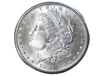 1881-S San Francisco Morgan Silver Dollar