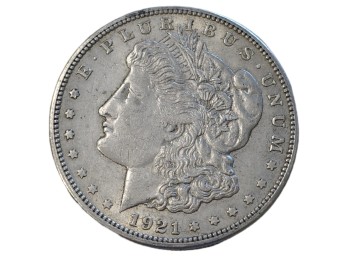 1921-S San Francisco Morgan Silver Dollar