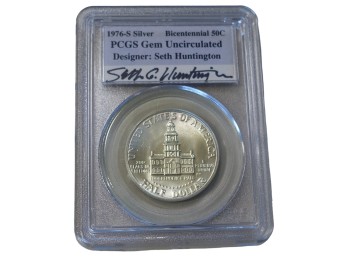 1976-S San Francisco Kennedy Silver Half Dollar PCGS Gem Uncirculated