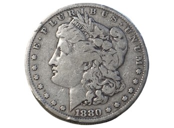 1880-O New Orleans Morgan Silver Dollar