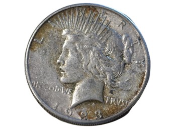 1923 S Peace Silver Dollar