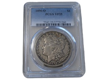 1896-O New Orleans Morgan Silver Dollar PCGS VF25