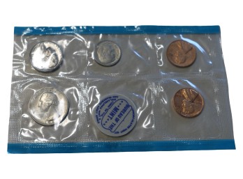 1968 Philadelphia U.S. Mint Proof Set 5-Piece Original Packaging