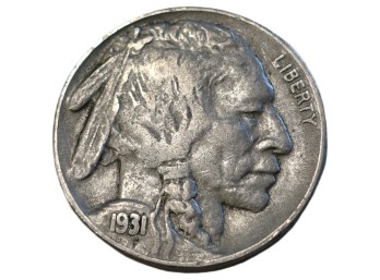1931-S San Francisco Buffalo Nickel