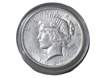 1923 Philadelphia Peace Silver Dollar