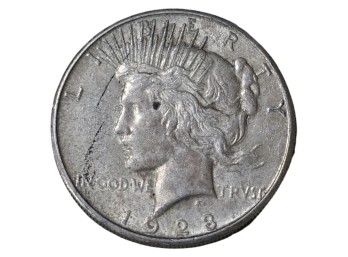 1923 S Peace Silver Dollar