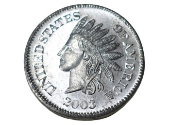 2003 Florida United Numismatists Token - Indian Head Design
