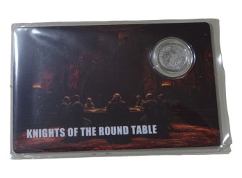 Bullion 2026 Knights Of The Round Table Platinum Coin 1/500 Oz Liberia