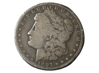 1897 O Morgan Silver Dollar