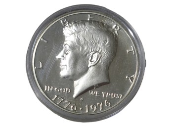 1976-S San Francisco Bicentennial Kennedy Silver Half Dollar Proof