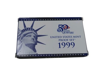 1999 U.S. Mint 50 State Quarters Proof Set