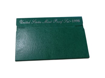 1998 United States Mint Proof Set In Original Packaging