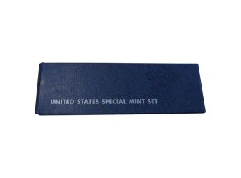 United States Special Mint Set In Blue Case