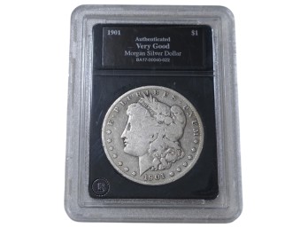 1901 O Morgan Silver Dollar