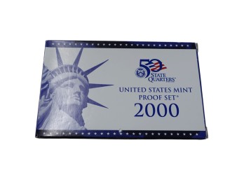 2000 United States Mint 50 State Quarters Proof Set