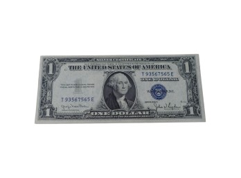 1935 D Series Silver Certificate One Dollar Bill