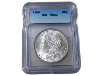 $1 1900 Morgan ICG MS 63