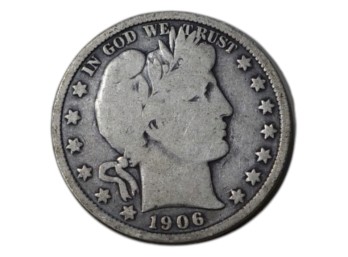 1906 Barber Half