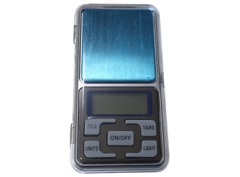 Digital Pocket Scale With LCD Display And Blue Finish