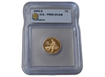 2009-S San Francisco Lincoln Cent ICG PR69 DCAM
