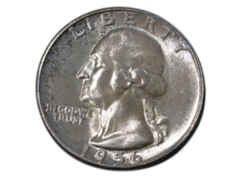 1956 Washington Silver Quarter