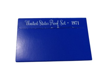 1971 United States Proof Set In Blue Packaging