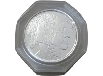 2002 American Buffalo Silver Round .999 Fine
