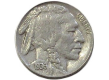 1936 Buffalo Nickle High Grade