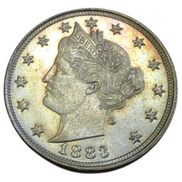 Stunning 1883 Liberty Head V Nickel