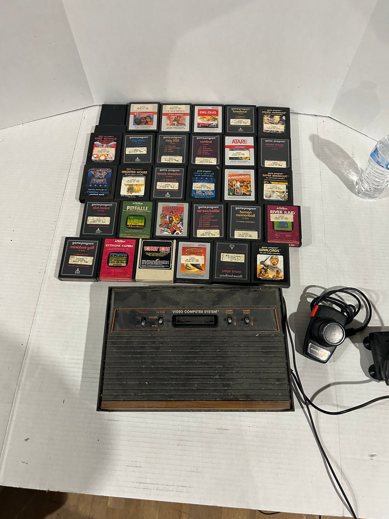 Lot 24-atari Video Computer System And Atari Games All One Lot #1321 ...